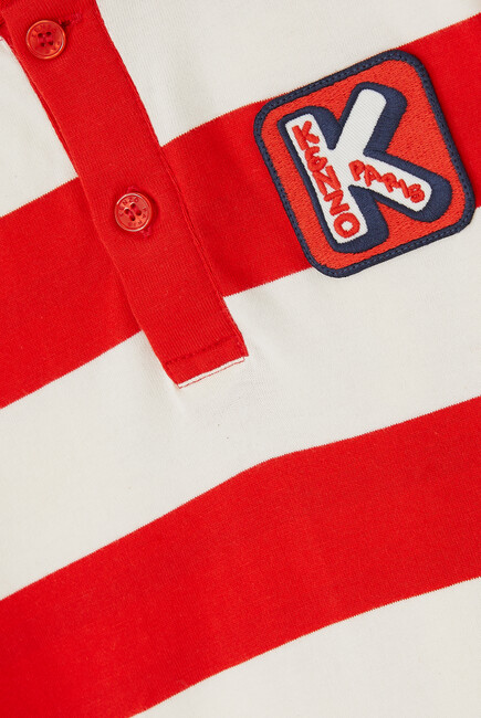 Kids Striped Sailor Polo Shirt