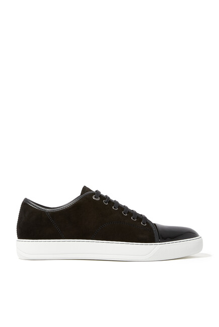 DBB1 Suede and Patent Leather Sneakers