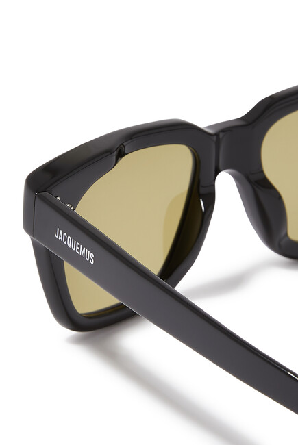 Les Lunettes Carino Square-Frame Sunglasses