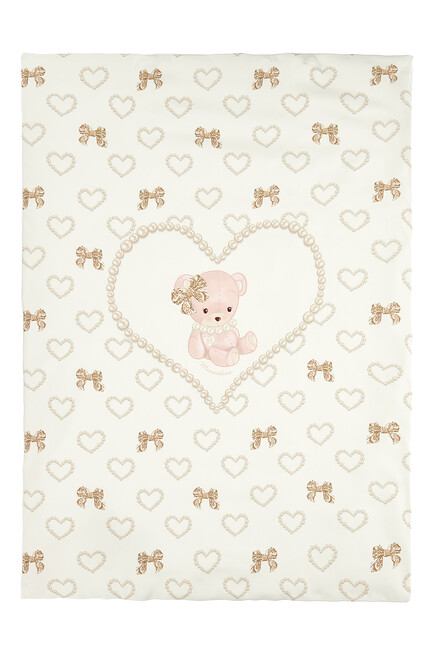 Teddy Print Blanket