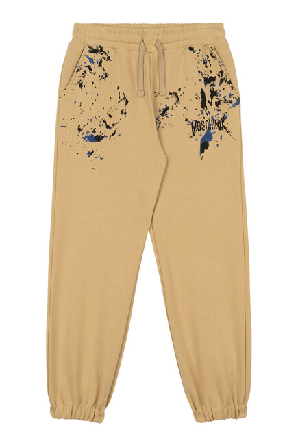 Kids Paint Splatter Logo Sweatpants