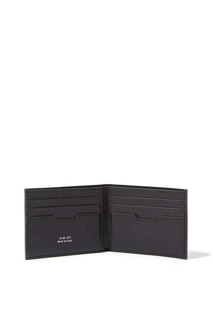 Staggered Logo Bi-Fold Wallet