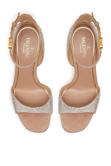  Tan-Go 100 Crystal Sandals