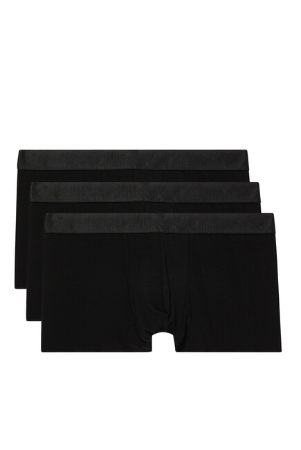 Three-Pack Stretch-Lyocell Boxer Shorts