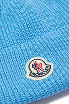 Logo Patch Knit Beanie