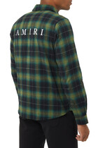 Logo-Patch Flannel Shirt