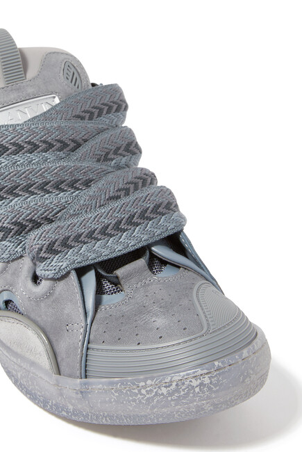 Curb with Speckled Effect Sole Sneakers