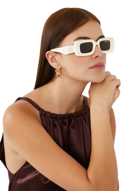 Anagram Rectangule-Shaped Sunglasses