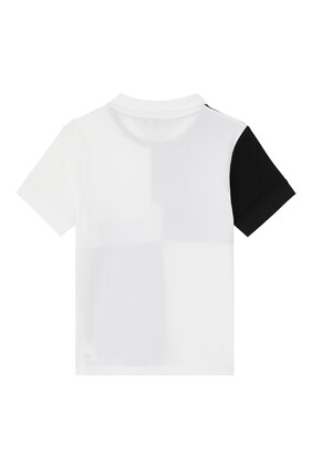 Color-Blocked Logo Polo Shirt