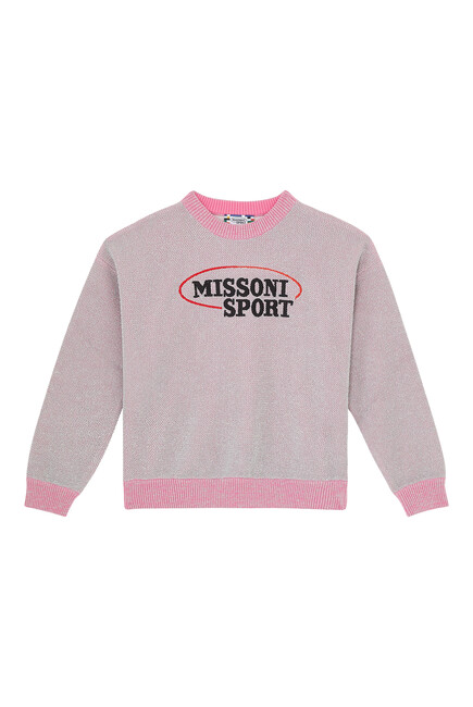 Logo Print Sweater