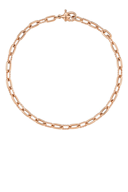 Madison Chain Bracelet, 18k Pink Gold