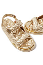 Orson Metallic Leather Sandals