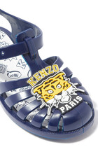 Kids Tiger Buckled Sandals