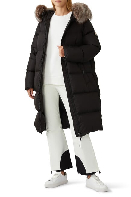 Buy Moncler Marrionnier Long Down Jacket for Womens | Bloomingdale's KSA