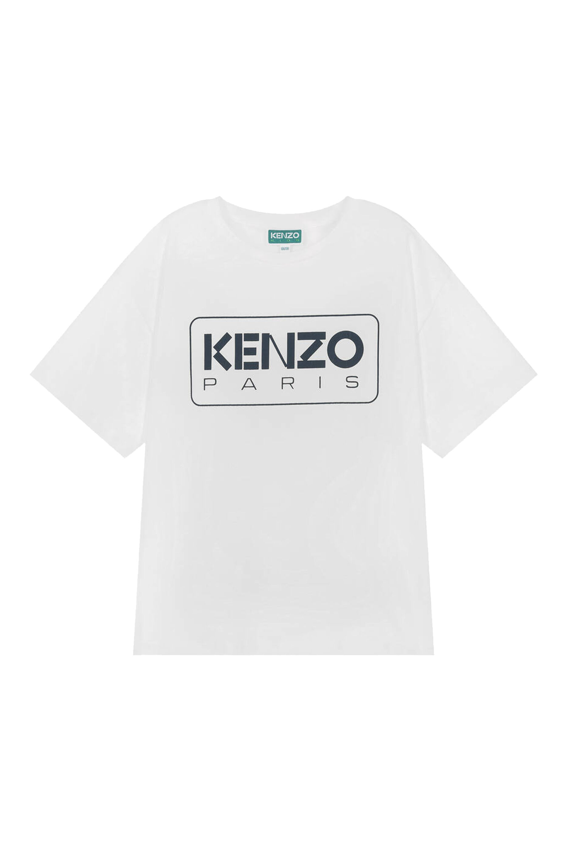 Kenzo Kids graphic-print organic cotton shorties - White