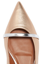 Maureen Metallic Flat Mules