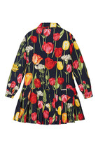 Kids Floral Print Dress