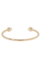 Thin Twin Skull Bracelet