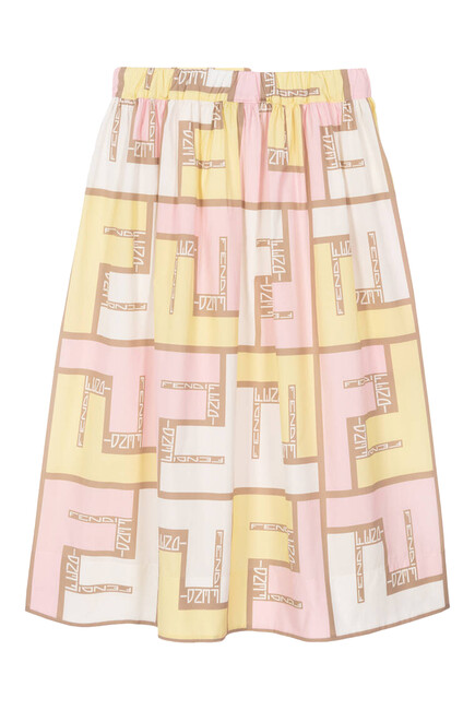 Kids Puzzle Long Skirt