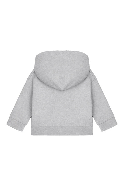 Kids Graphic Zipped Cotton Hoodie