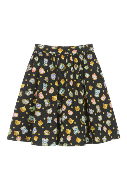 Kids Teddy Bear Cotton Skirt