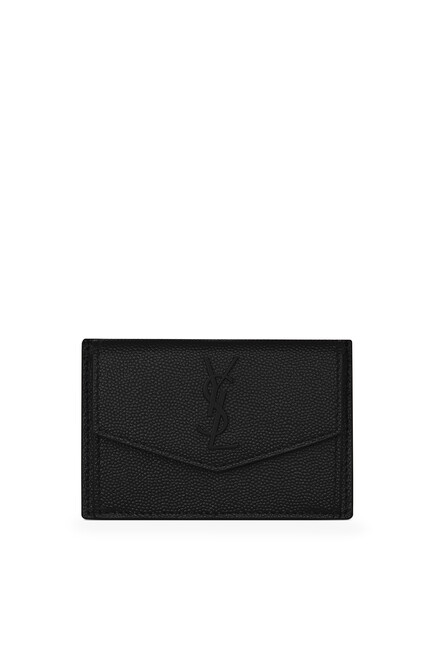 Textured Leather Wallet