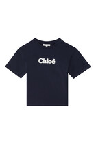 Kids Logo-Embroidered T-Shirt