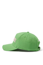 Green Technicolor Logo-Embroidered Baseball Cap
