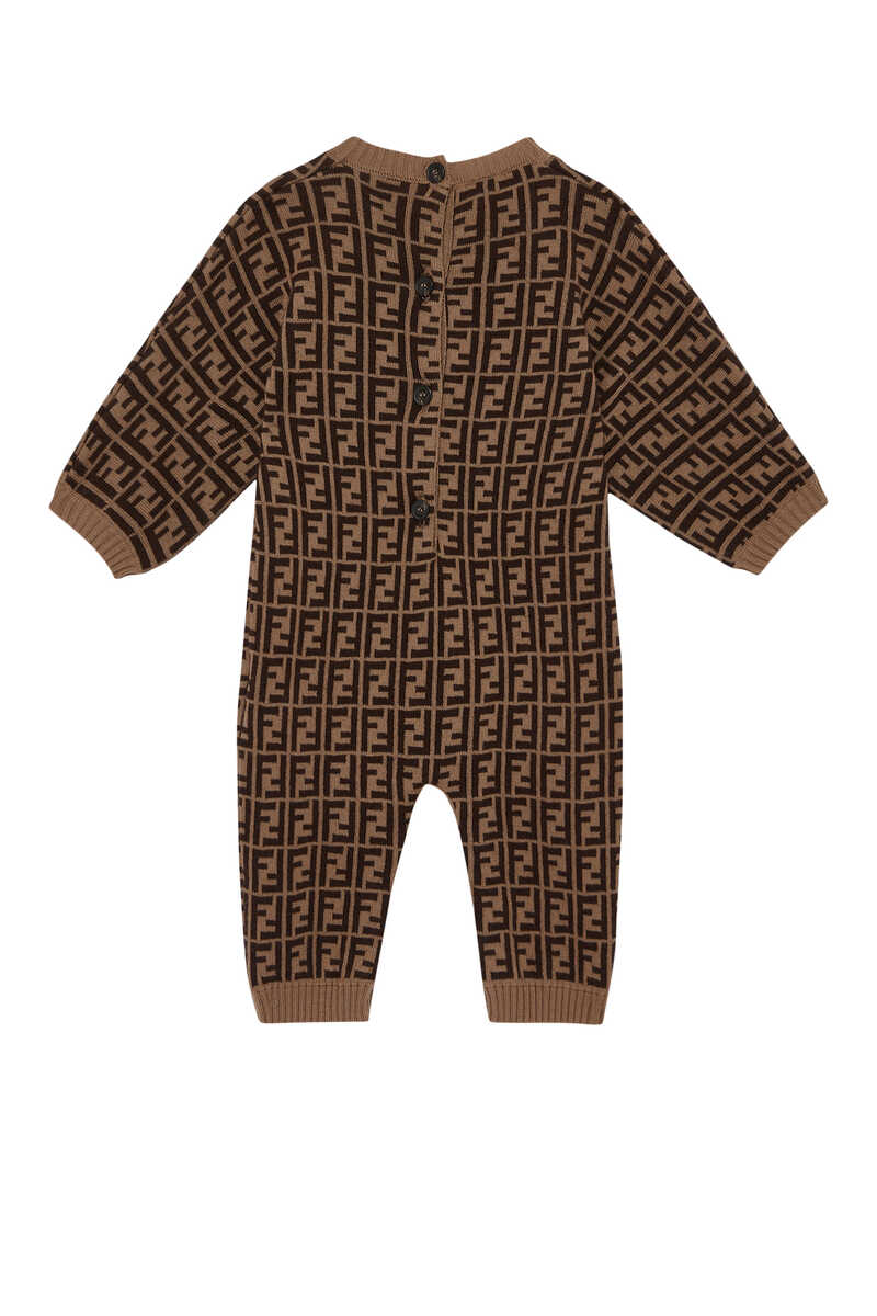 Buy Fendi FF Logo Jumpsuit - Kids for SAR 2475.00 Boys | Bloomingdale's KSA