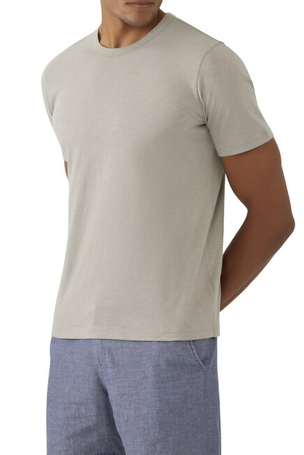 Slub Cotton Essential T-Shirt