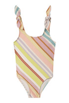 Kids One-Piece Halliday Bow Shoulder