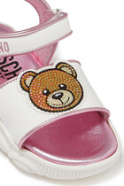 Kids Teddy Bear Open-Toed Sandals