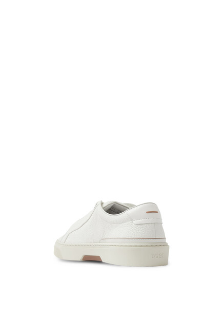 Gary Tenn Grained Leather Sneakers
