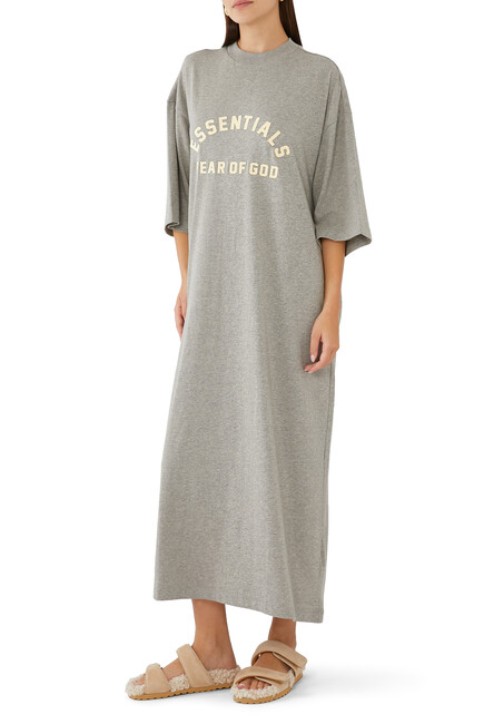 3/4 Sleeve Maxi Dress