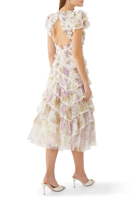 Wisteria Ruffle Lace Ballerina Dress