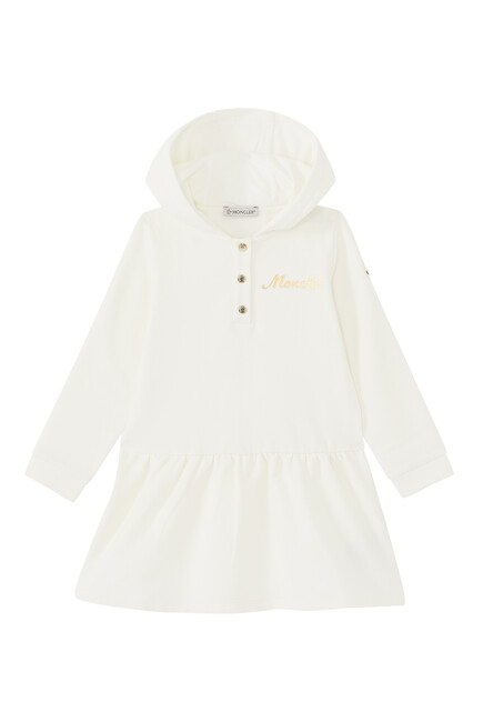 Logo Hooded Dress