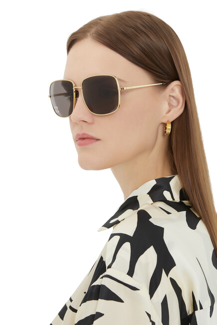  Rhinestone Triomphe Sunglasses