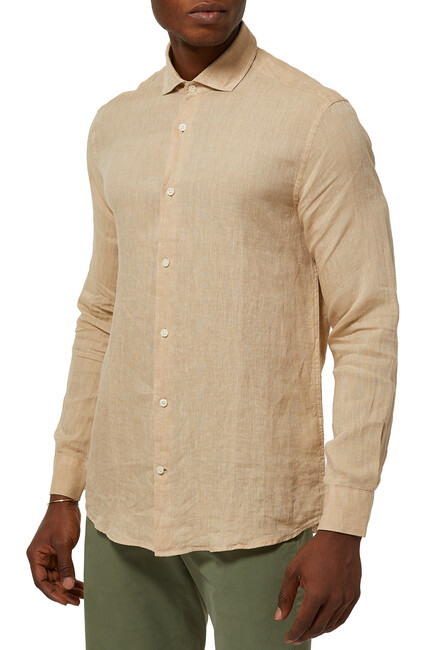 Linen Long Sleeve Shirt