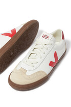 Volley Low-Top Leather Sneakers