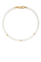 Bijoux Beaded Bracelet, 14k Yellow Gold & Pearls