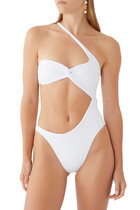 Palm One-Piece Swimwear