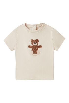 Fluffy Teddy Logo T-Shirt