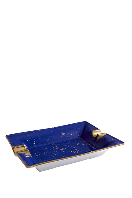 Lapis Porcelain Ashtray