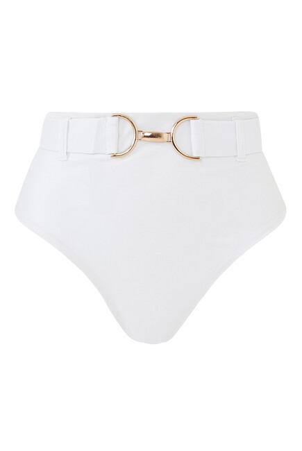 Delphi High-Waisted Bikini Bottoms