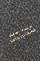 "New Year's Resolution" Panama Notepad