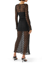 Sol Lace Long Sleeve Maxi Dress