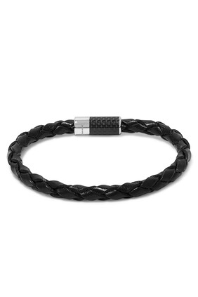 Carbon Leather Bracelet