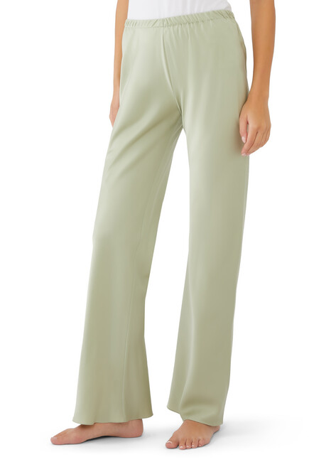 Riviera Silk Satin Pants