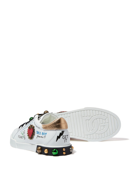 Kids Portofino DG Logo Sneakers