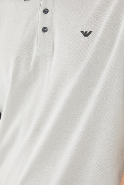 Polo Shirt with Micro Eagle Logo